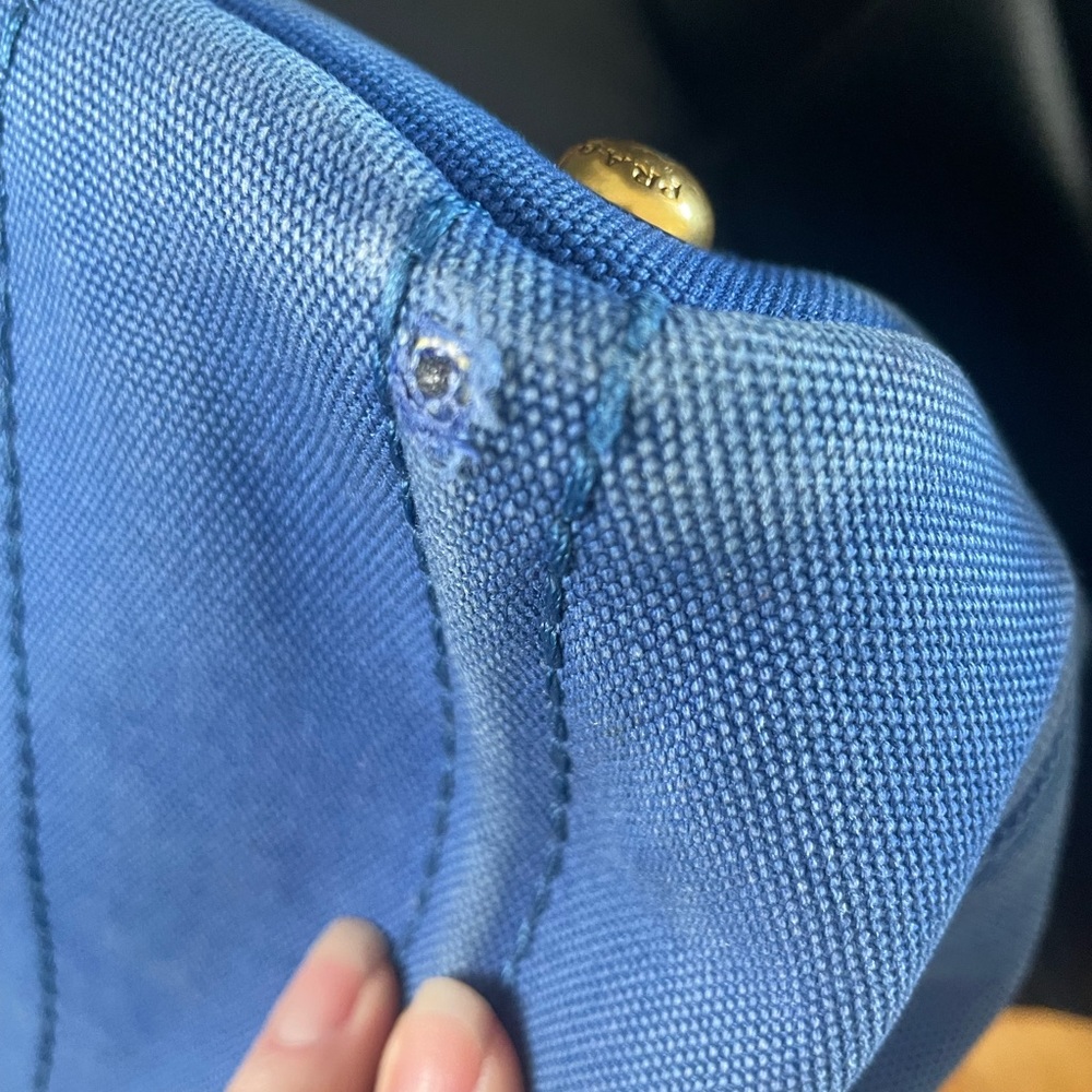 Prada blue denim tote - Picture 10 of 11